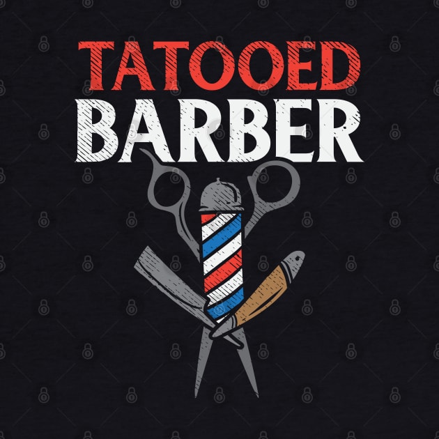 Tattooed Barber by maxdax